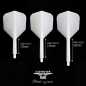 Preview: Condor AXE Flights Std. Metallic Silber